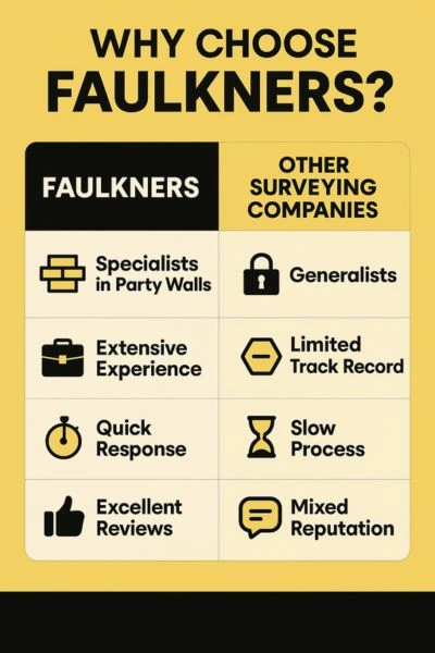 Can I Alter The Party Wall Surveyor? - A Crucial Guide From Faulkner Surveyors 4 Party Wall Mediation {bane} Faulkner Surveyors Romford Best Surveyor Near me Romford