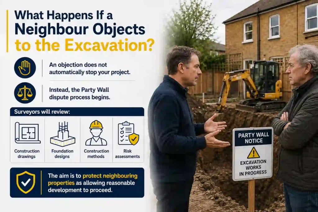 The Complete Guide to Section 6 Excavation Notices 3 What Happens If a Neighbour Objects to the Excavation Romford